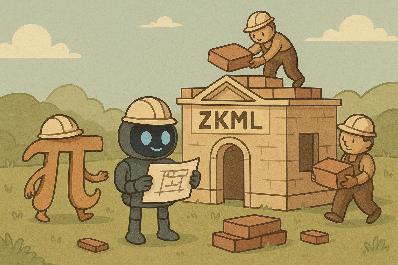 AI reliability verification zkML illustration